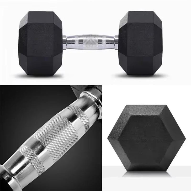 Manufacturer Coated Buy Online Cast Iron Barbell and Hex Hexagonal Dumbbells Buy Online Cheap Dumbbell Set Hex Dumbbe 5Kg 50 Kg