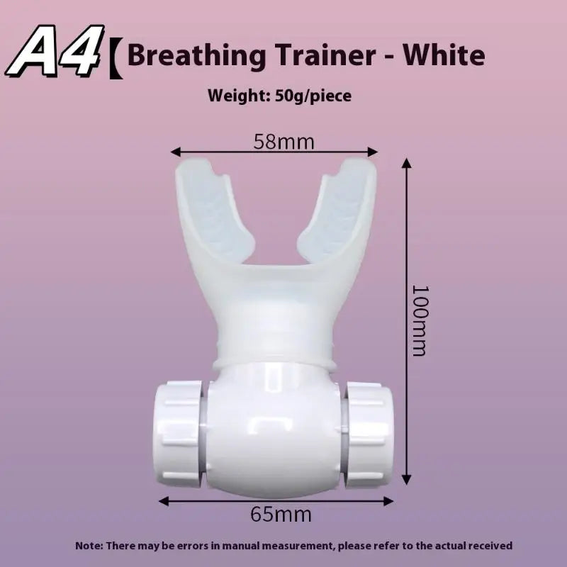 Breathing Trainer Lung Respirator Fitness Equipment Respiratory Silicone High Altitude Training Outdoor Expiratory Exercise Tool