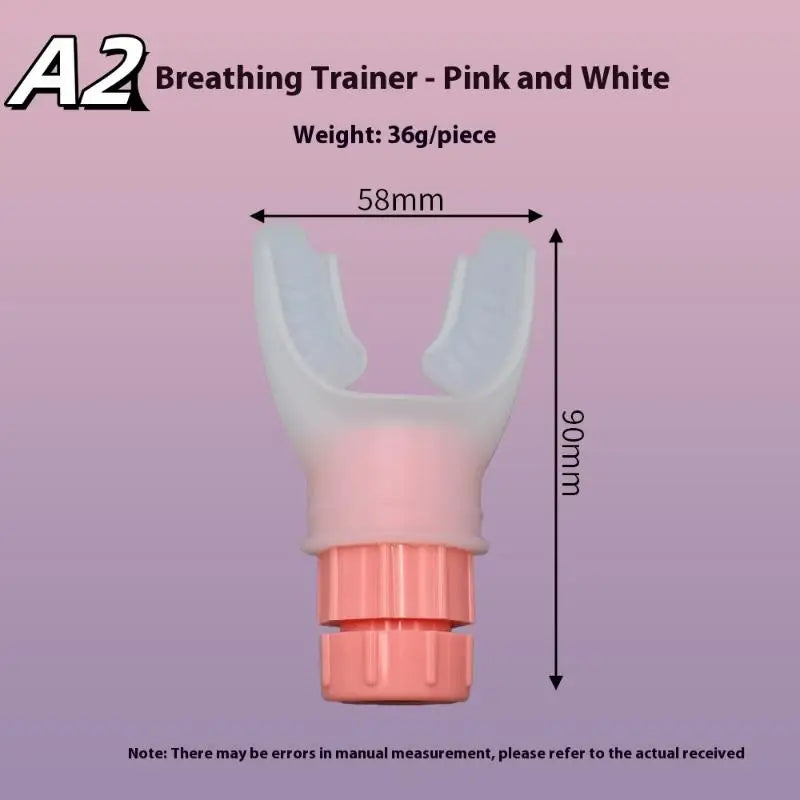 Breathing Trainer Lung Respirator Fitness Equipment Respiratory Silicone High Altitude Training Outdoor Expiratory Exercise Tool